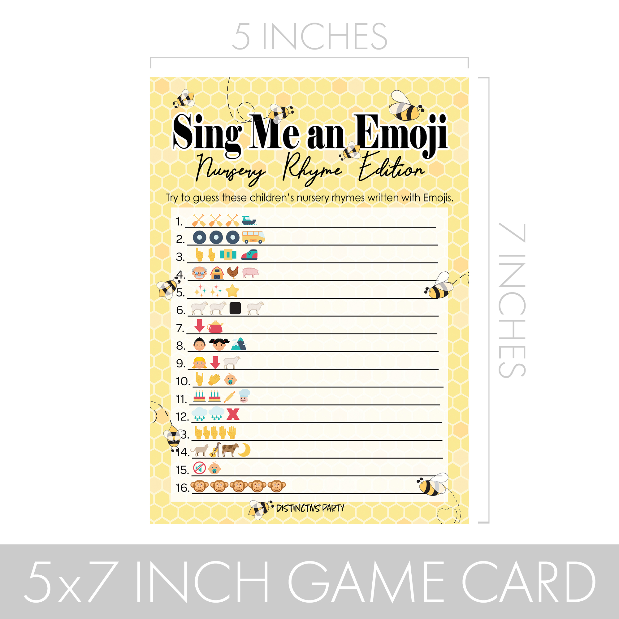 distinctivs-yellow-bee-baby-shower-emoji-party-game-cards-20-pack-walmart-com