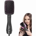 thumbnail image 3 of 3-in-1 Hot Air Brush & Styler with Negative Ion Tech, Frizz Control, Rapid Wet/Dry Use, Anti-Scald - Comb/Straighter/Dryer in One, 3 of 10