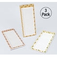 thumbnail image 4 of Inkdotpot Pack of 3 Magnetic Fridge To-Do List Notepads- Magnetic Memo Pads For Refrigerator-(50 Sheets Each)-5J, 4 of 7