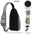 thumbnail image 3 of Floral Crossbody Sling Backpack for Womens Causal Sling Bag with Adjustable Shoulder Straps for Travel Hiking Chest Bag Daypack Anti-theft Purse, 3 of 6