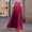 Purple, variant on Sentmoon Women's Skirts Elastic Waist Solid Color Pleated Business Skirts for Women Midi Length Long Skirts Beach Items Soft and Comfortable for Club, Date Night, and Party Occasions Red M