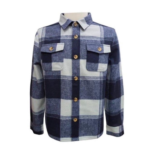 Sobrecamisa George Para Hombre Junior, Azul, Talla M