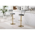 thumbnail image 2 of Bar Stools with Back and Footrest Counter Height Dining Chairs 2pcs/ctn, 2 of 16