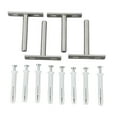 thumbnail image 2 of Wooden Shelf Brackets Set, Metal Wall Mount Shelf Brackets 4 Sets  For Living Room, 2 of 8