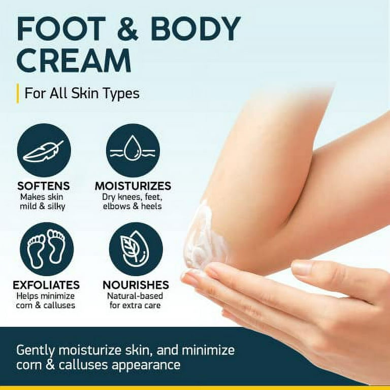 Urea 40% Foot Cream For Cracked Heels And Dry Skin,Cracked Heel Repair –  TweezerCo