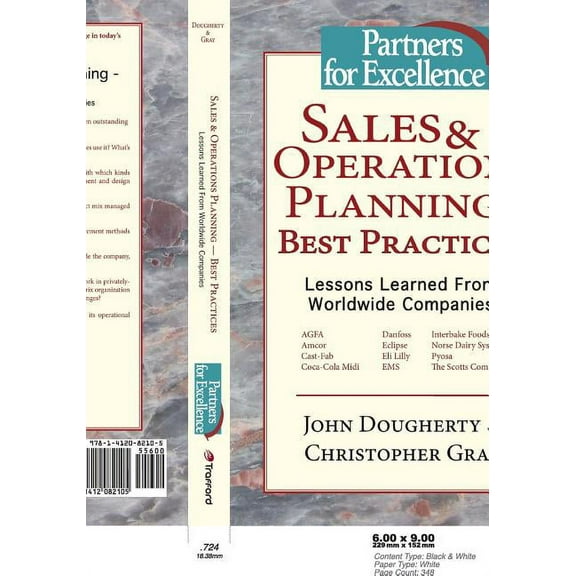 Sales & Operations Planning - Best Practices: Lessons Learned from Worldwide Companies (Paperback)