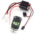 thumbnail image 3 of 20T/27T/45T Brushed Motor Combo Set, High Torque Low Friction RC Car Brushed Motor Set For Axial SCX10/Drift Cars/Monster Trucks, 3 of 8