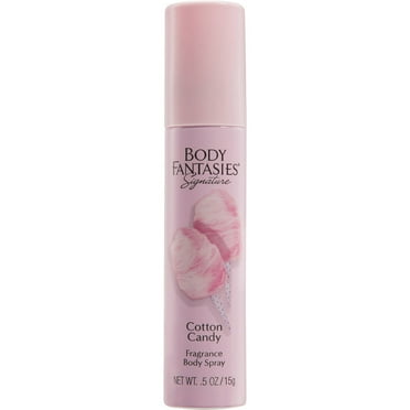 Body Fantasies Signature Cotton Candy Body Spray for Women, 0.5 fl.oz.
