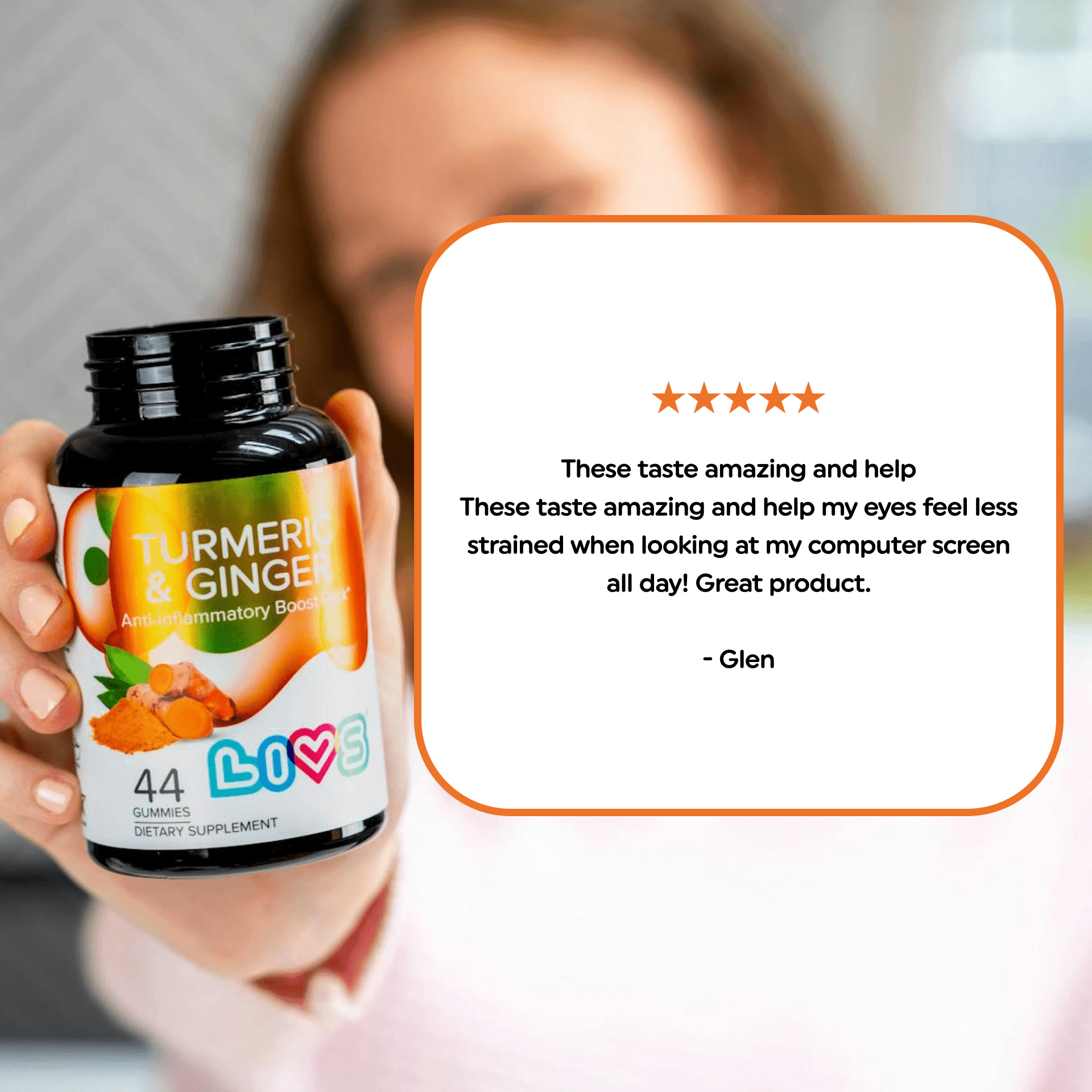 LIVS Turmeric & Ginger Gummies – Joint Relief, Gut Balance & Digestive Support – Natural Detox Formula – Apricot Flavor – Pack of 2 – 88 Gummies with 44 Servings