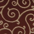 thumbnail image 2 of Milliken Imagine Area Rug LYRICAL Lyrical Regatta Red Scrolls Curls 2' 1" x 7' 8" Rectangle, 2 of 2