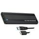 thumbnail image 1 of Inteprter Caja de carcasa M2 SSD NVME SATA Protocolo dual Cartucho de disco duro Adaptador M.2 a USB Cajas de disco NGFF Herramienta Cables de computadora SATA de 5 Gbps, 1 of 6