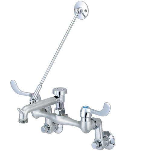 Central Brass Double Handle Wall Mounted Service Sink Faucet Walmart Com Walmart Com
