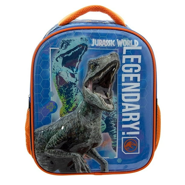Mochila Pequena Preescolar Ruz Jurassic World Dinosaurio Blue 174592 Coleccion Legen Walmart en linea