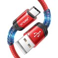 thumbnail image 1 of Cable USB C JSAUX [paquete de 2 m] USB A a USB C 3.1 A de carga rápida, 1 of 9