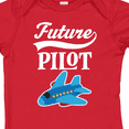 thumbnail image 4 of Inktastic Future Pilot Childs Airplane Flying Boys or Girls Baby Bodysuit, 4 of 5