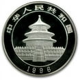 thumbnail image 2 of 1996 China 1 oz Silver Panda Large Date BU (Capsule Only), 2 of 2