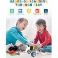 thumbnail image 4 of Auto Beyond STEM Building Toys Blocks Kit , Electric Blocks Sets, Educational Construction Kits Games, Engineering Projects Activities Gift for Kids Aged 3-10, 4 of 5