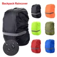 thumbnail image 2 of 8-70L Reflective Backpack Rain Cover Outdoor Cycling Hiking Climbing Bag Cover Waterproof Rain Cover For Backpack rucksack Fluorescent Green-XS, 2 of 6