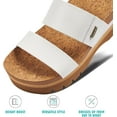 thumbnail image 4 of Reef Women's Vista Higher Cushion Sandals, Cloud,  Size 7, 4 of 6