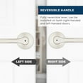 thumbnail image 4 of Poignée de Porte Mate Henley Poignée de Porte Intérieure/levier de Passage pour Porte de Hall et de Placard Poignée de Porte de Hall/placard Non Verrouillable Décoration Intérieure Moderne, 4 of 9