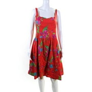 Pre-owned|Nanette Lepore Womens Tropical Dress Size 12 12457473