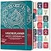 thumbnail image 3 of Legend Planner - Deluxe Weekly & Monthly Life Planner to Hit Your Goals & Live Happier. Organizer Notebook & Productivity Journal. A5 Hardcover, Undated - Start Any Time + Stickers - Viridian Green, 3 of 4