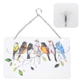 thumbnail image 3 of Hanging Wind Chime, Wall Decor Garden Suncatchers  For Window Rectangular Plate 20x12.5cm, 3 of 8