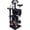Black 54in, variant on WSWJY 54in Cat Tree, Cat Tower w/Large Cat Condo Scratching Posts and Perch, Cat Stand House Furniture, Beige