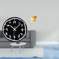thumbnail image 2 of Reloj de pared,Reloj de pared silencioso y decorativo que no hace tictac,Reloj moderno de 12 pulgadas para pared de casa o oficina,sencillo.,Estatua de serpiente de dibujos animados,Estatua de, 2 of 8