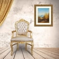 thumbnail image 3 of Félix Ziem 20x24 Gold Ornate Framed and Double Matted Museum Art Print Titled - A Group of People in a Moutain Landscape, 3 of 4