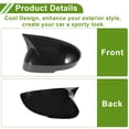 thumbnail image 3 of Reemplazo de tapa de espejo lateral izquierdo y derecho ABS negro único para Nissan Rogue 2021-2025, 3 of 7