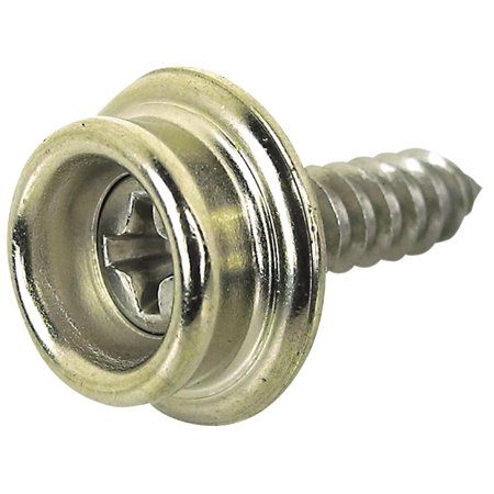 

Seachoice Stainless Steel Button Stud with Tapping Screw - 40 Pack