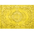 thumbnail image 1 of Ahgly Company Indoor Rectangle Persian Yellow Traditional Area Rugs, 4' x 6', 1 of 4