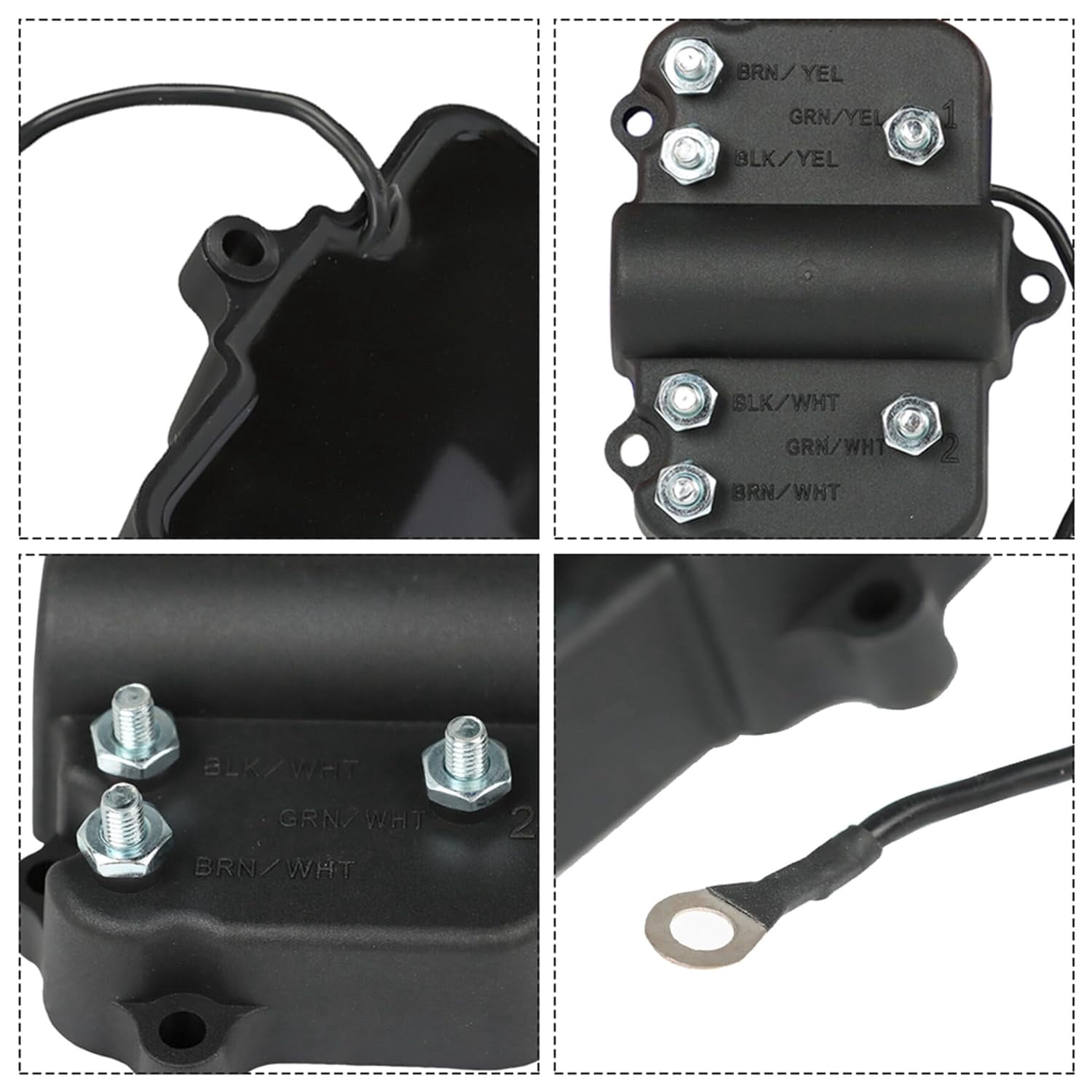 LABLT CDI Switch Box CDI Ignition Pack 339-7452A3 Replacement for Mercury Mariner 18 20 25 35 40HP 2Cyl Outboard