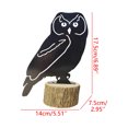 thumbnail image 3 of Metal Hollow Forest Animal Crafts Log Combinación de metal Decoraciones para el hogar Talla de metal Adornos de animales Wmkox8yii gf7520, 3 of 6