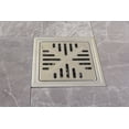 thumbnail image 4 of Kingston Brass BSF6605SS 6 in. Watercourse Square Shower Drain, Polished Stainless Steel, 4 of 5