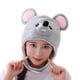 thumbnail image 2 of Gorro de ratón cálido, regalo para niños, accesorios de fotografía, diadema gris, divertido para disfraces. Los 30x43cm, 2 of 9