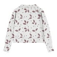 thumbnail image 5 of Bnwani Long Sleeve Toddler Shirt Hoodless Fleece Printed Tops 4-5t, 5 of 5