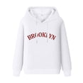 thumbnail image 3 of CUSTG Men's Classic City Name Letter Print Hoodie, Vintage College Style Pullover Hooded Sweatshirt with Pocket, Loose Fit Long Sleeve Casual Tops for Daily Wear Oversized Everyday Basic Streetwear, 3 of 5