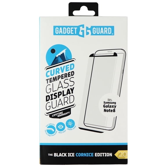 Gadget Guard Black Ice Cornice 2.0 Screen Protector for Samsung Galaxy Note 8