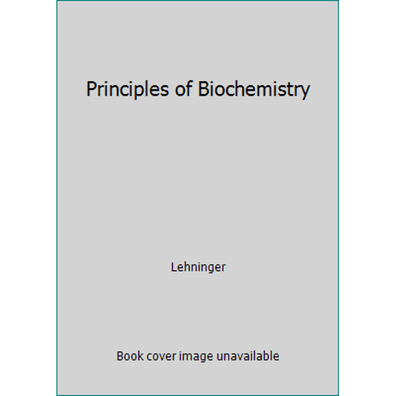Pre-Owned Prin of Biochemistry 9780879011369