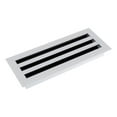 thumbnail image 2 of TFCFL 38.5*15.5cm Air Vent Cover Ventilation Grille Aluminum Alloy Rectangular Decor Air Vent Cover White, 2 of 18