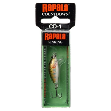 UPC: 0022677095028 | Rapala Countdown Minnow 01 Fishing Lure 1 1/16 Rainbow Trout