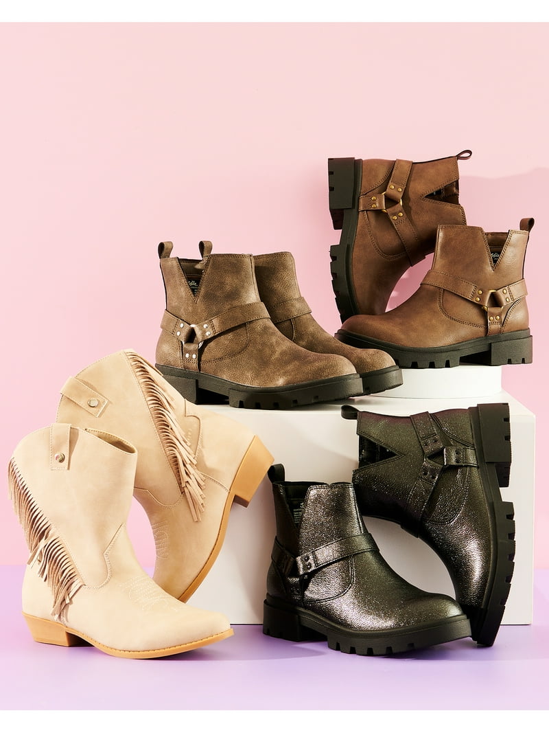 Ankle Boots Justice Girls Boots Justice Girls Black Ankle Boots Sz