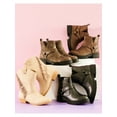thumbnail image 2 of Justice Little and Big Girls' Faux Leather Moto Boots, 2 of 6