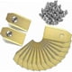 thumbnail image 1 of Set of 45 titanium blades for Husqvarna Automower, Gardena, Yardforce robot lawn mower (3 g - 0.75 mm) + 45 screws, 1 of 5