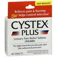 thumbnail image 2 of Cystex Plus Urinary Pain Relief Tablets 40 ea (Pack of 4), 2 of 2