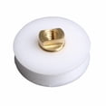 thumbnail image 4 of 8 Pcs Rouleaux / Coureurs / Roues de Remplacement pour Porte de Douche Rainurés Diamètre 22mm, 4 of 9