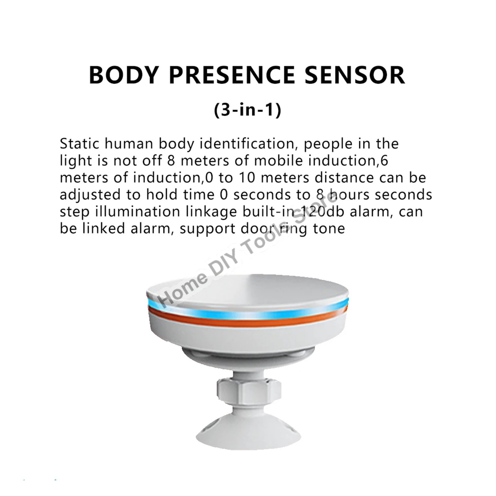 ZigBee 3.0/Wifi Human Presence Sensor 5V MMwave 24G Radar With Siren Alarm Motion Lux Detection Tuya/Smart Life Home Automation