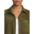 thumbnail image 4 of Nine.Eight Women’s Corduroy Shacket, 4 of 5